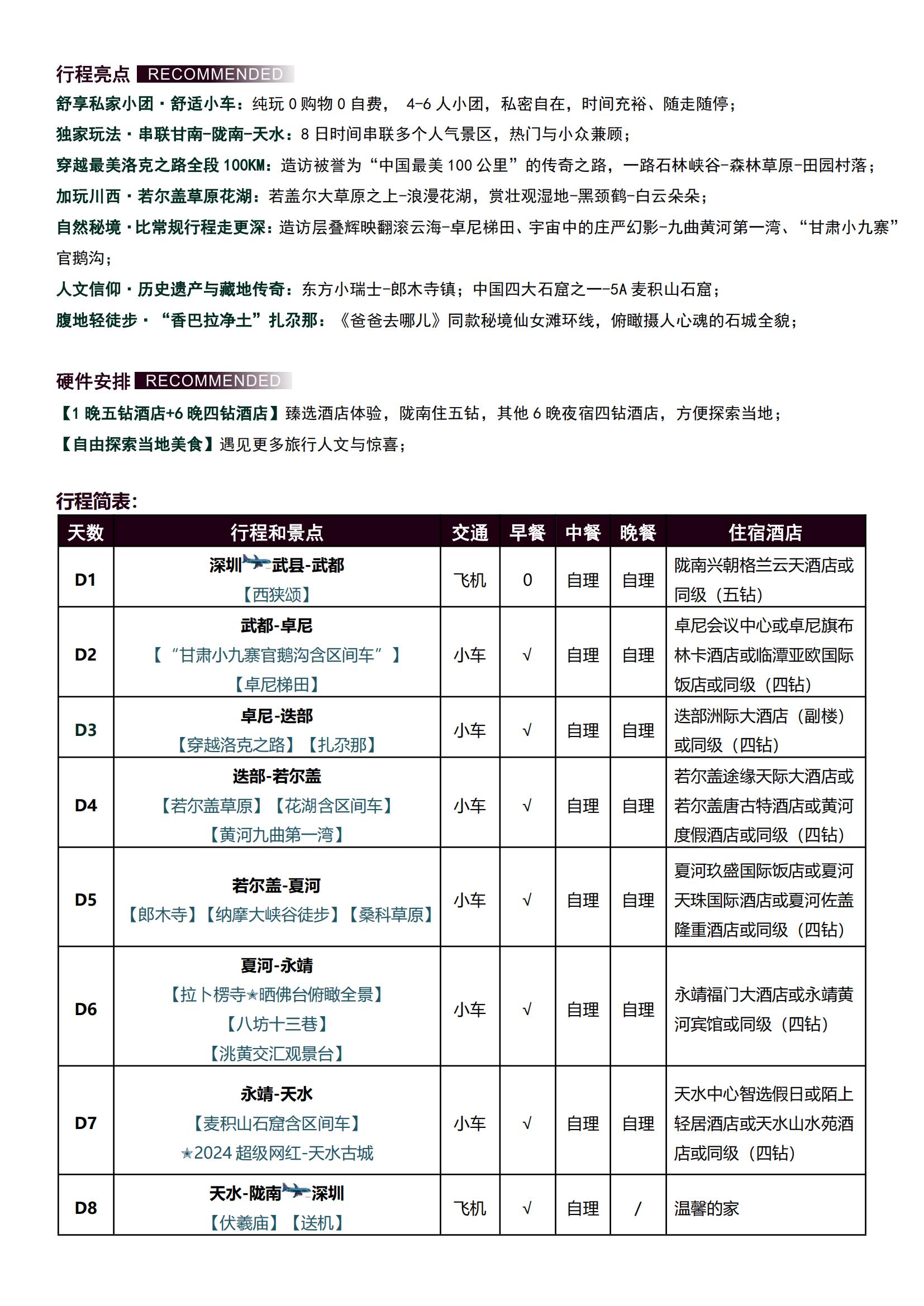 VG8線（含機票4-6人舒享私家團）【甘南洛克行 秘境扎尕那雙飛8日】0購物0自費 · 直飛甘南 · 穿越洛克之旅全段 