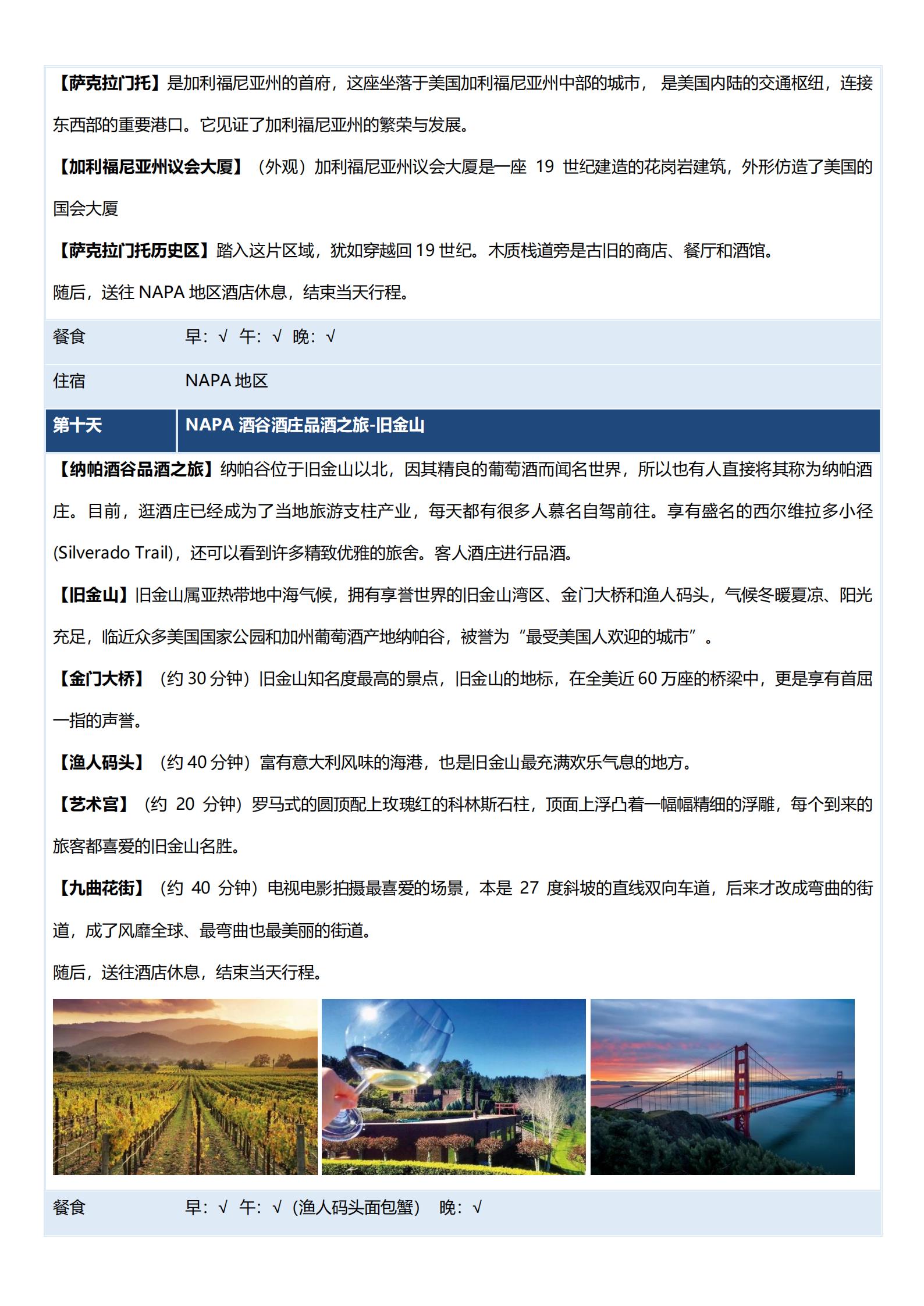 【陽光加州】加州旅游局推薦線路_12