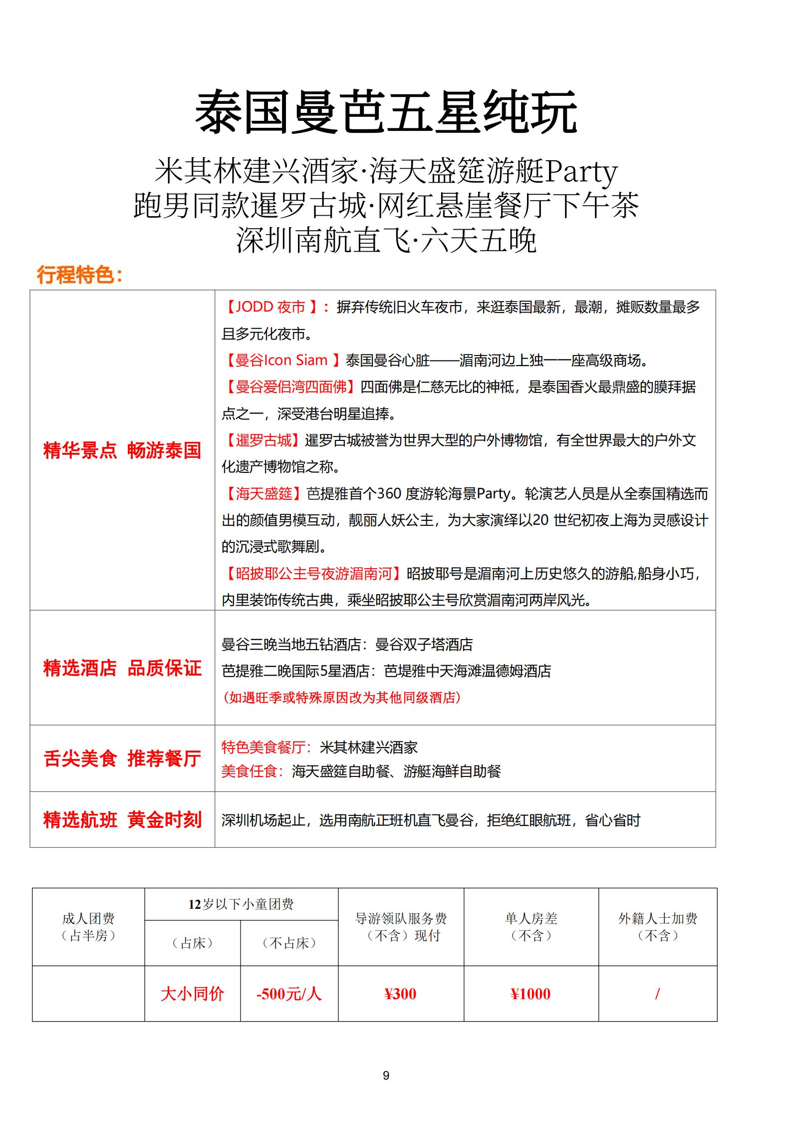 逢周三 泰國曼芭五星純玩·米其林_09